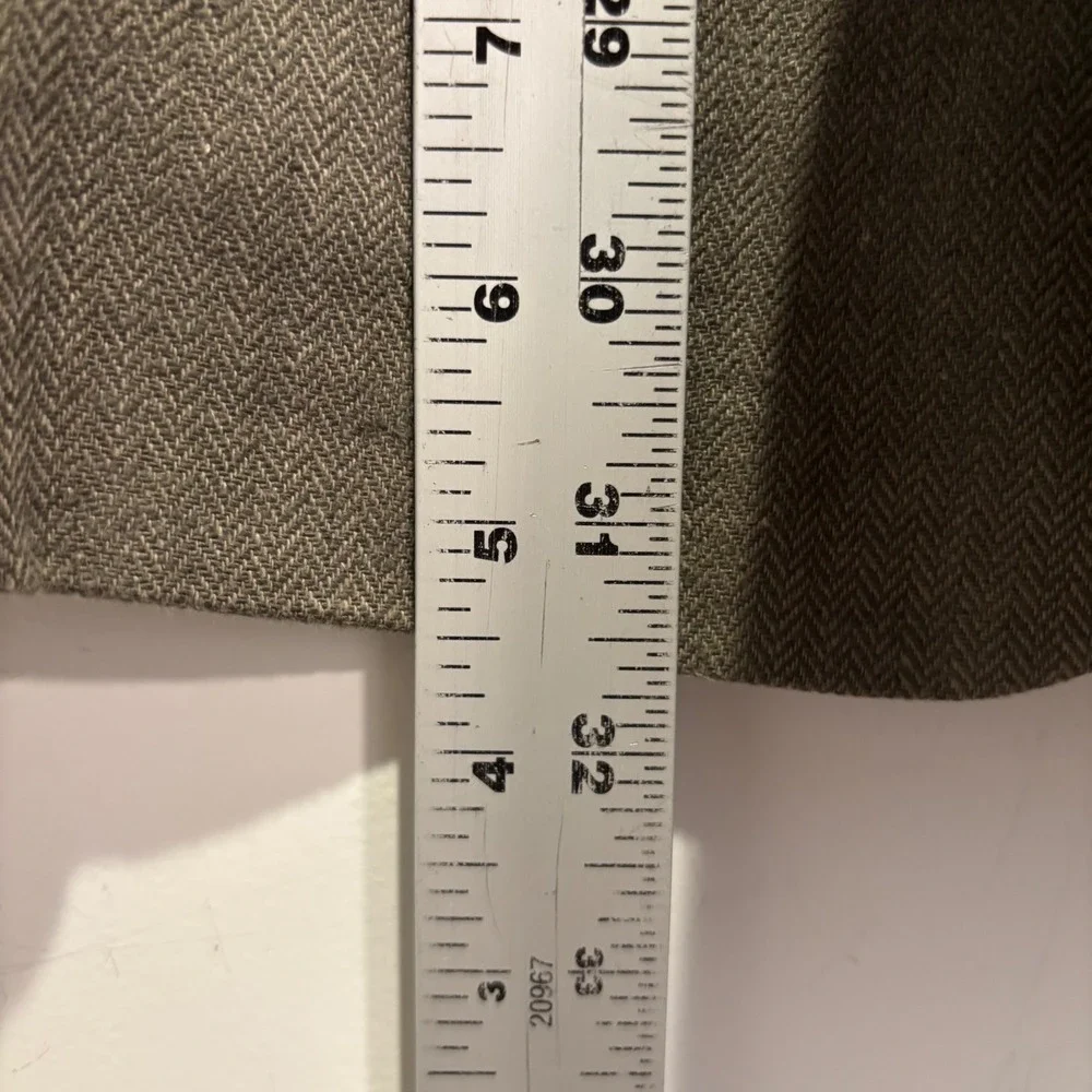 Banana Republic Mens 44R Blazer Sport Coat Brown Herringbone‎ 2-Button Jacket